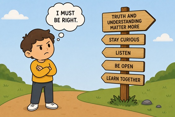 I MUST Be Right!!! I MUST Be Right!!!